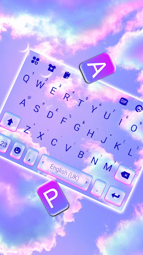 Purple Sky Aesthetic Theme Screen 2