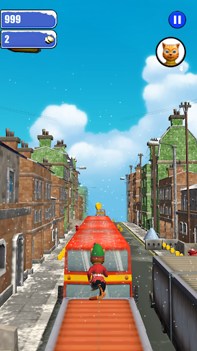 Leo Cat Ice Run - Frozen City Screen 3