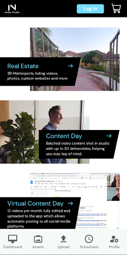 Android application INVZN screenshort