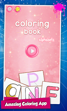 Alphabets Coloring bookのおすすめ画像1