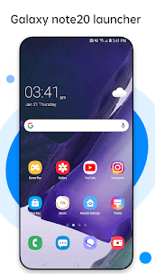 Perfect Galaxy Note20 Launcher MOD APK 6.5 (Patch Unlocked) 1