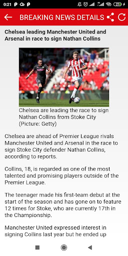 Breaking News for Man United P Screen 2