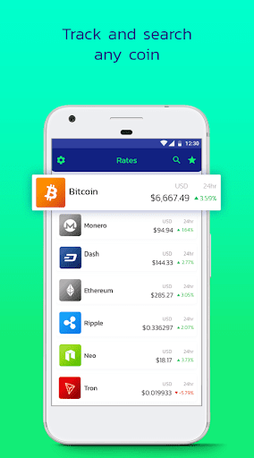 Crypter - Live Crypto Price Wi