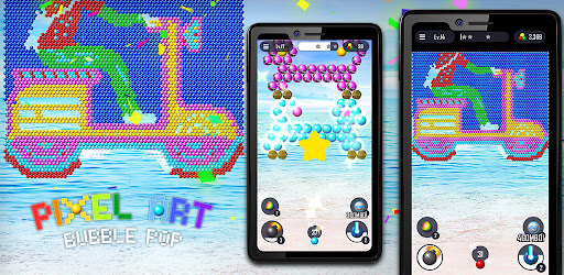 Bubble Pop - Pixel Art Blast  screenshots 1