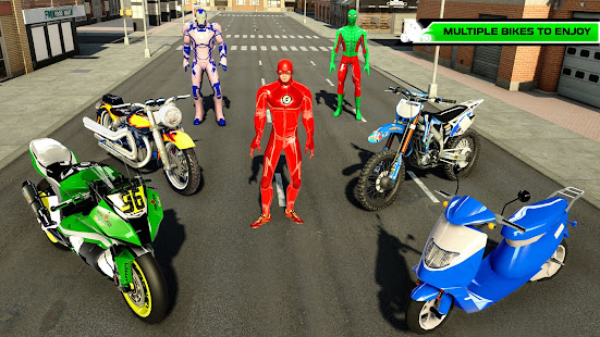 Superhero Bike Taxi Simulator 1.4 Screenshots 12