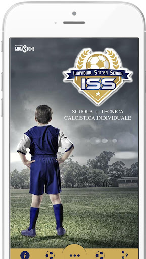 Android application Individual Soccer School screenshort