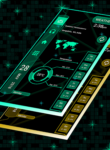 Screenshot of Strip Hi-tech Launcher 2025