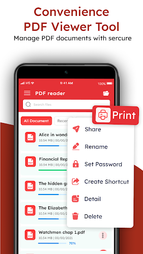 PDF Reader: Read all PDF files Screen 3