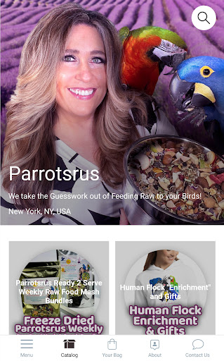 Android application Parrotsrus screenshort
