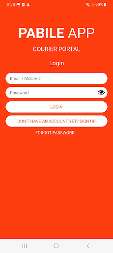Pabile Courier App screenshot 4