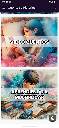 Cuentos e historia Vídeo Audio Screenshot 4 - AppWisp.com