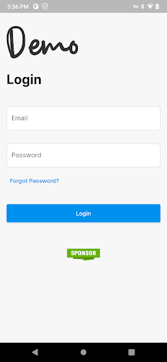 Android application Event Meet (Demo) screenshort