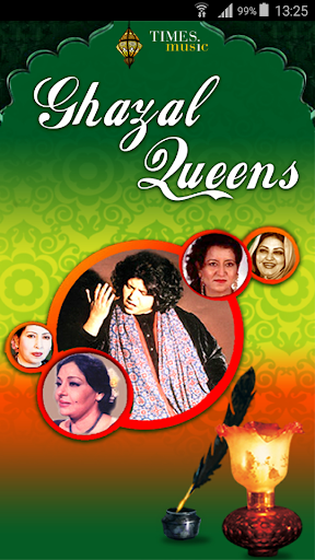 Android application Ghazal Queens screenshort