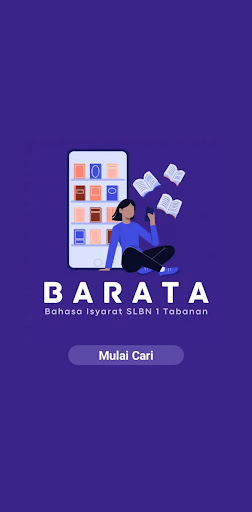 Android application BARATA (Bahasa Isyarat) screenshort