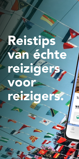 Android application Reisjevrij.nl reizigers screenshort