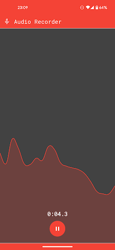 Audio Recorder Screen 3