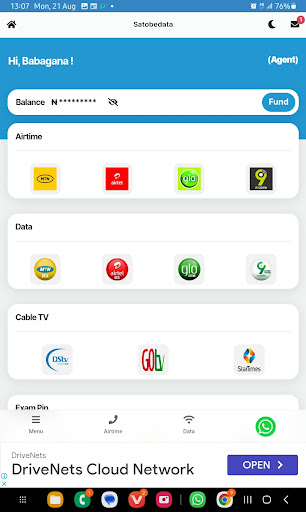 Satobe Data Screen 3