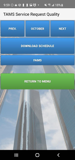 TAMS Service Request Quality