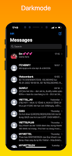 Messages iOS 15 MOD APK (Pro Features Unlocked) 9
