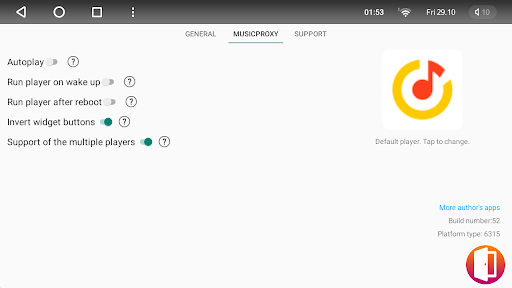 WidgetUpdater for Teyes Demo