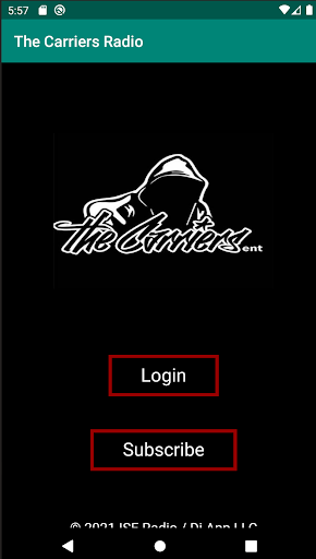 Android application The Carriers screenshort