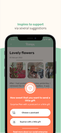 Stamps - Share & Support Screen 3