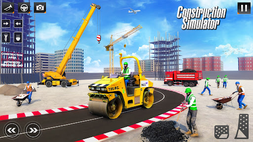 Android application City Road Bridge Construction screenshort
