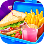 Cover Image of Download School Lunch Food Maker 2  APK
