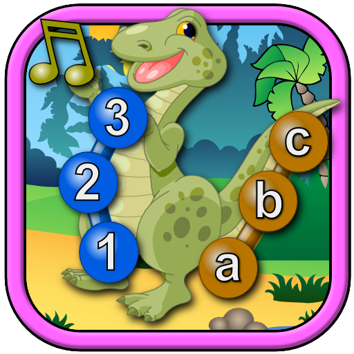 Kids Dinosaur Join the Dots logo