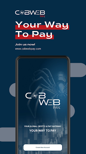 Android application CobWeb Pay screenshort