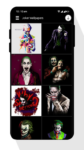 Android application Joker Wallpaper screenshort