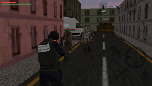 Android application لعبة حرب عربية ZOMBIE screenshort