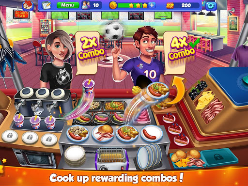 Télécharger Chef Craze : Restaurant Cooking Game APK MOD (Astuce) screenshots 4