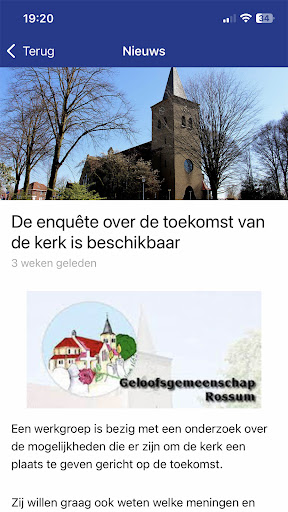 Dorpsapp Rossum Screen 3