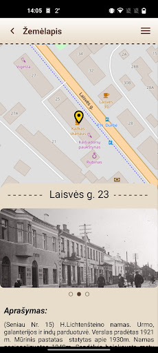Mažeikių istorijos žemėlapis Screen 3