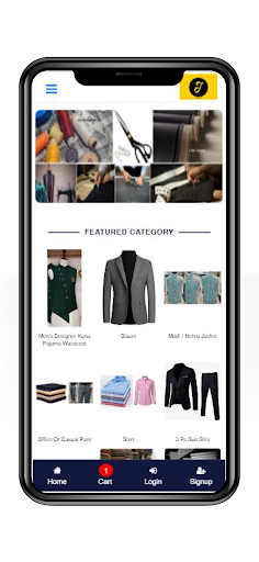 Android application J Dot Fashion screenshort