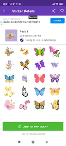 butterfly Stickers