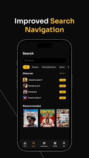 Android application Gathrone Games screenshort
