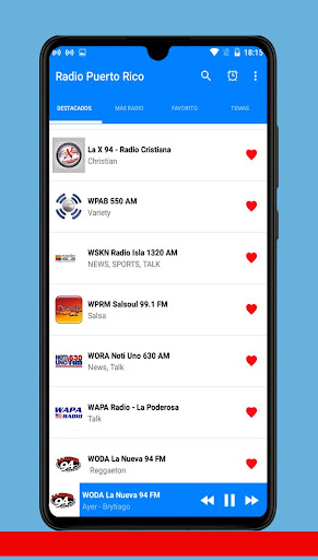 Android application Radio Puerto Rico: Radio AM FM screenshort