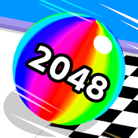 Ball Run 2048 merge number