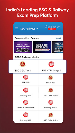 Android application Oliveboard SSC Exam Prep App screenshort