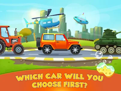 Car Wash Game for Kids
