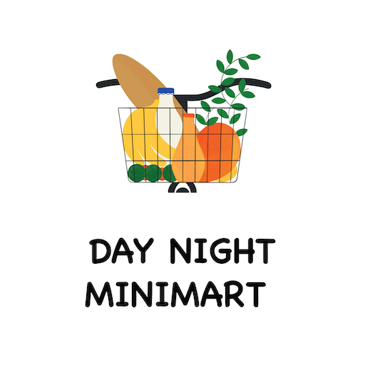 Day night minimart logo