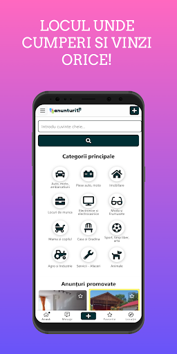 Android application Cumpara si vinde cu Anunturi1 screenshort