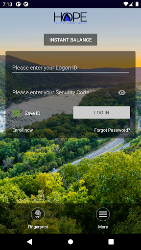 Hope Federal Credit Union (WV) Screen 2