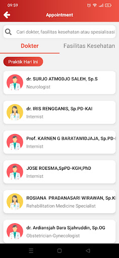 Telemedico Screen 2