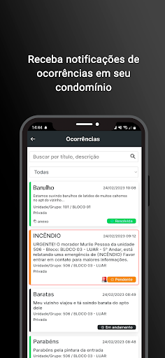 SíndicoApp Screen 2
