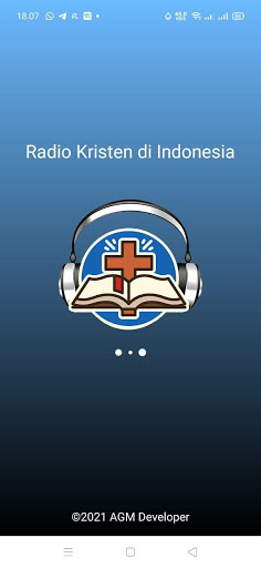 Android application Radio Kristen di Indonesia screenshort