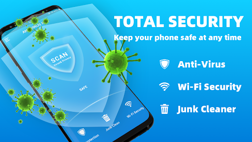 Total Security - Antivirus  junk file cleaner