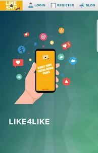 Like4Like Social Media Booster